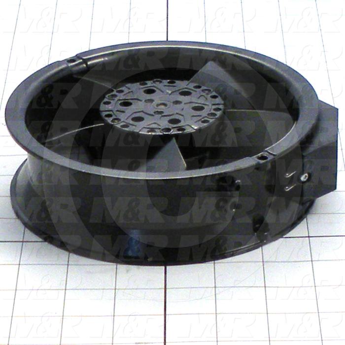 Fans, Axial Fan, 29W, 230VAC, 50/60Hz, 260CFM, Hi Temperature Applications