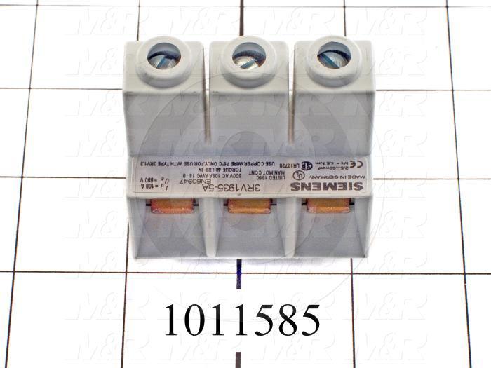 Feeder Lugs, Connect Above 63A, Max 2AWG Wire, 3RV103