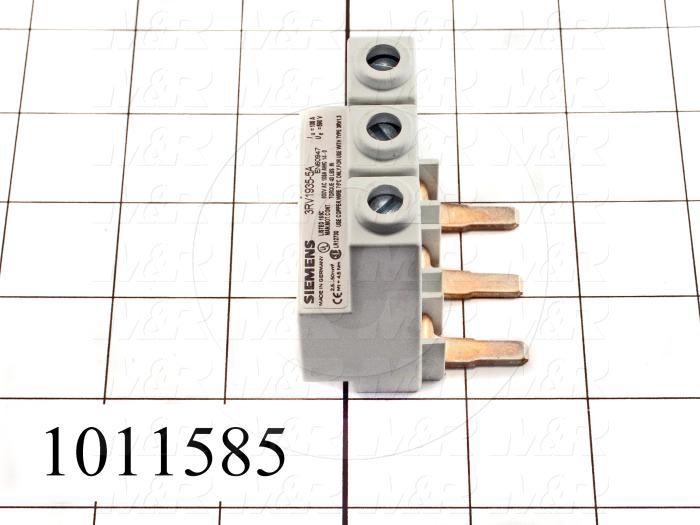 Feeder Lugs, Connect Above 63A, Max 2AWG Wire, 3RV103