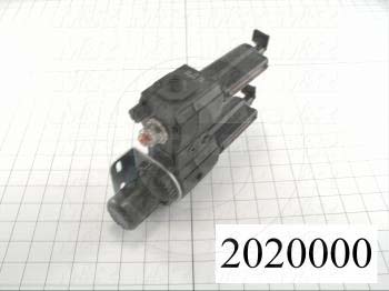 Filter - Regulator, 1/2 NPT Port Size, 1/8 NPT Gauge Port, With Gauge, With Drain