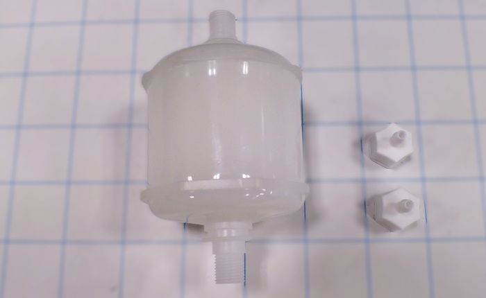 Filters, Capsule filter, 5 mm Port In, 5 mm Port Out