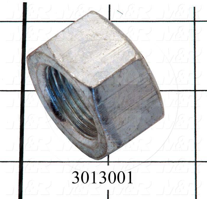FIN HEX NUT ZP 1-14