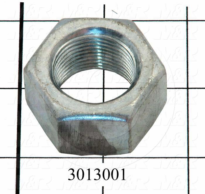 FIN HEX NUT ZP 1-14