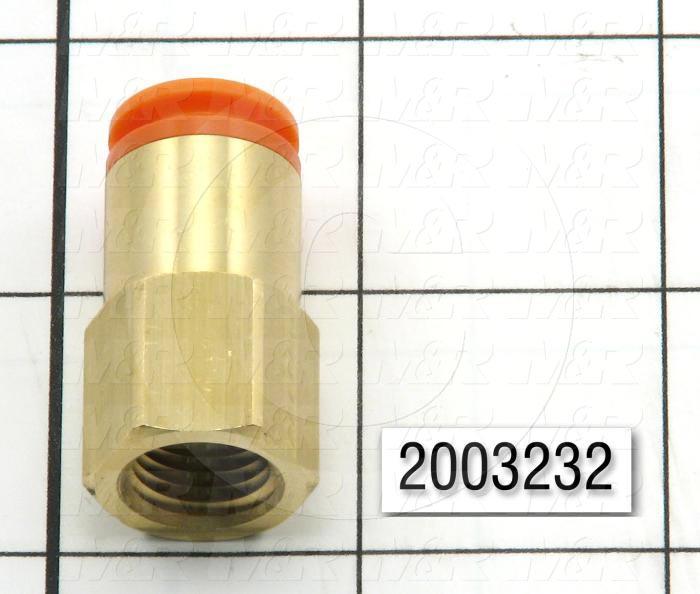 FITTING 1/4"NPT FEMALE 3/8"TUB