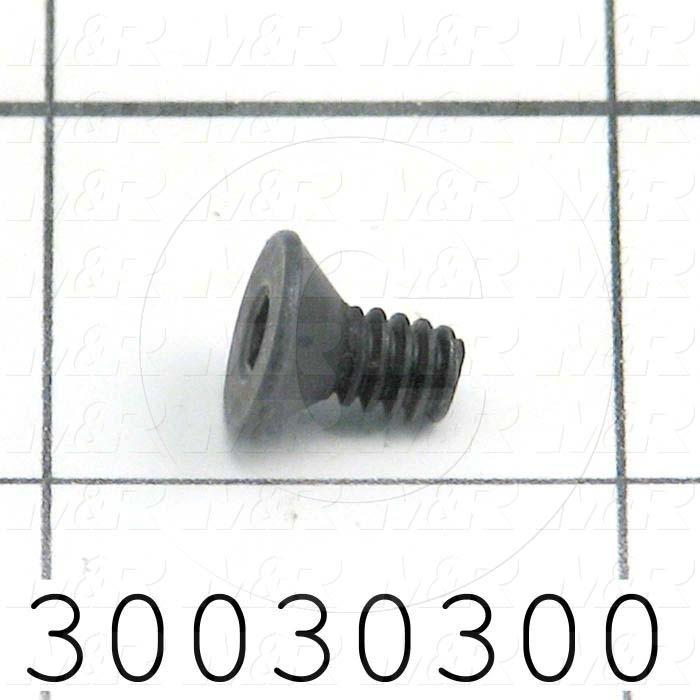 FLAT SOC CAP 10-24X 3/8"