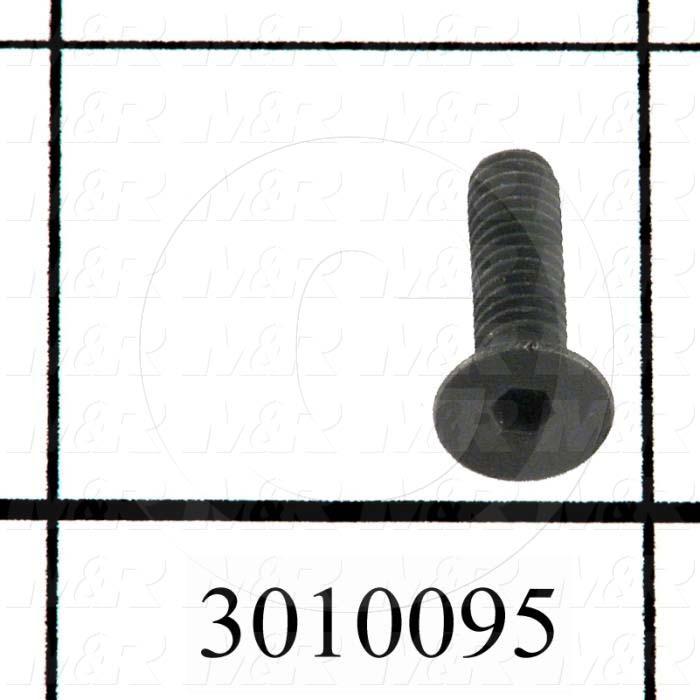 FLAT SOC CAP 8-32X 5/8"