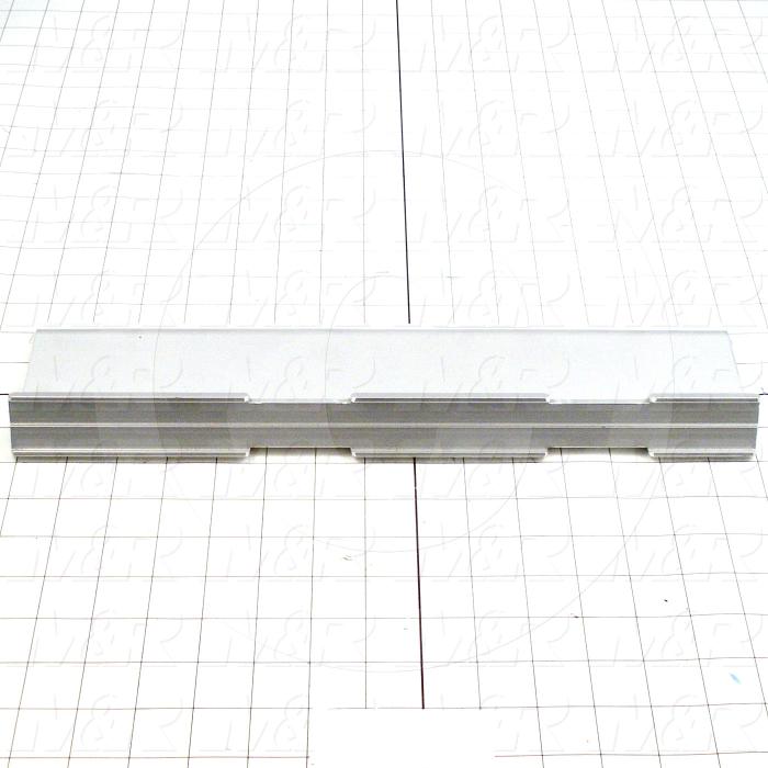 Flood Bars, Textile Press, Double Notch, Length 15"