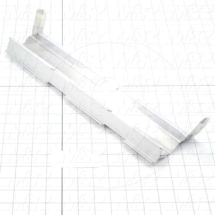 Flood Bars, Textile Press, Wing-Tip Double Notch, Length 12", Degree of angle 10