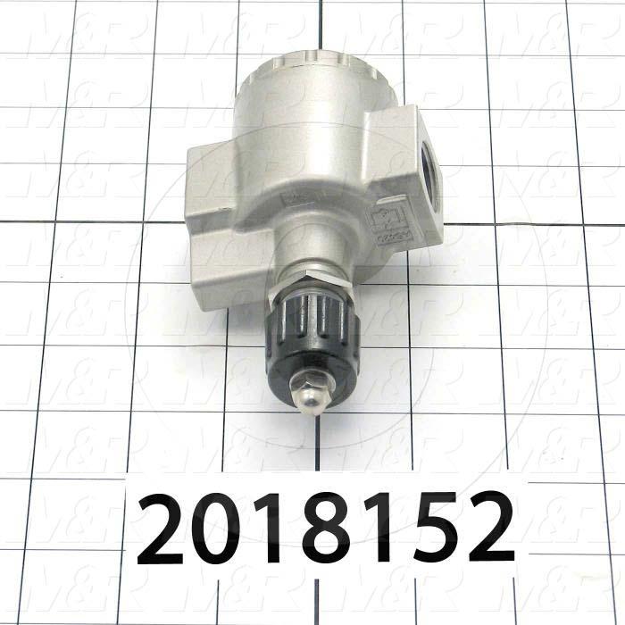 Flow Control, Speed Controller Type, 1/2" NPT Port In, 1/2" NPT Port Out, Standard Control Type, 6600 l/min Flow Rate