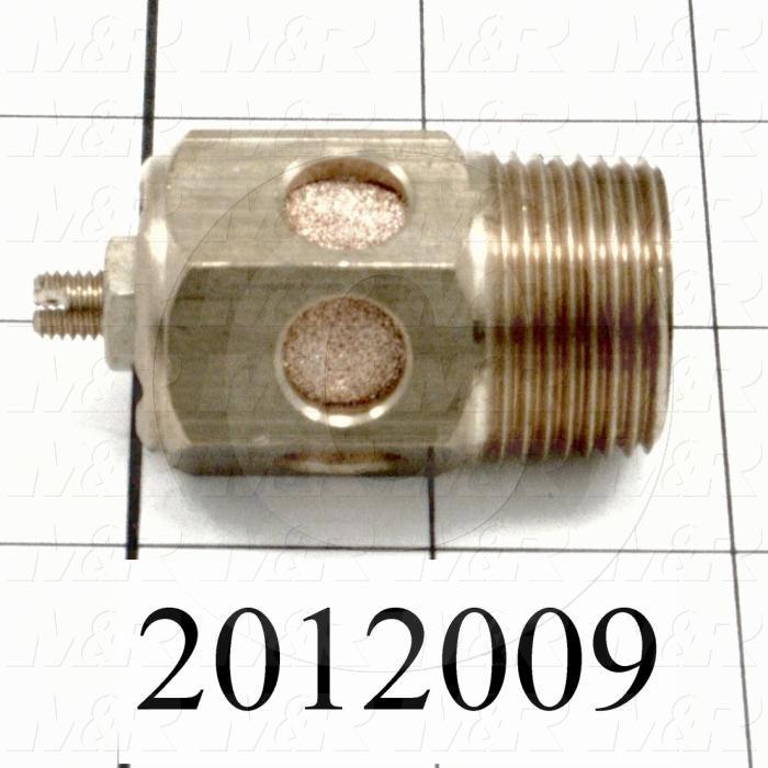 Flow Control, Speed Controller Type, 3/4" NPT Port In, 3/4" NPT Port Out, Standard Control Type, 2280 l/min Flow Rate