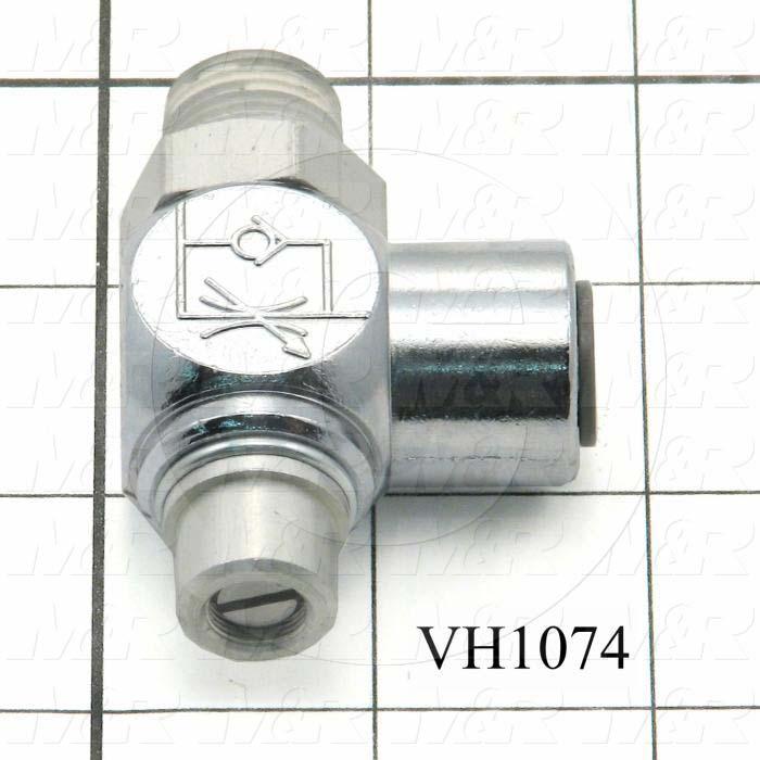 Flow Control, Speed Controller Type, 3/8" NPT Port In, 3/8"OD Tube Port Out, Meter Out Control Type, W/Seal Option
