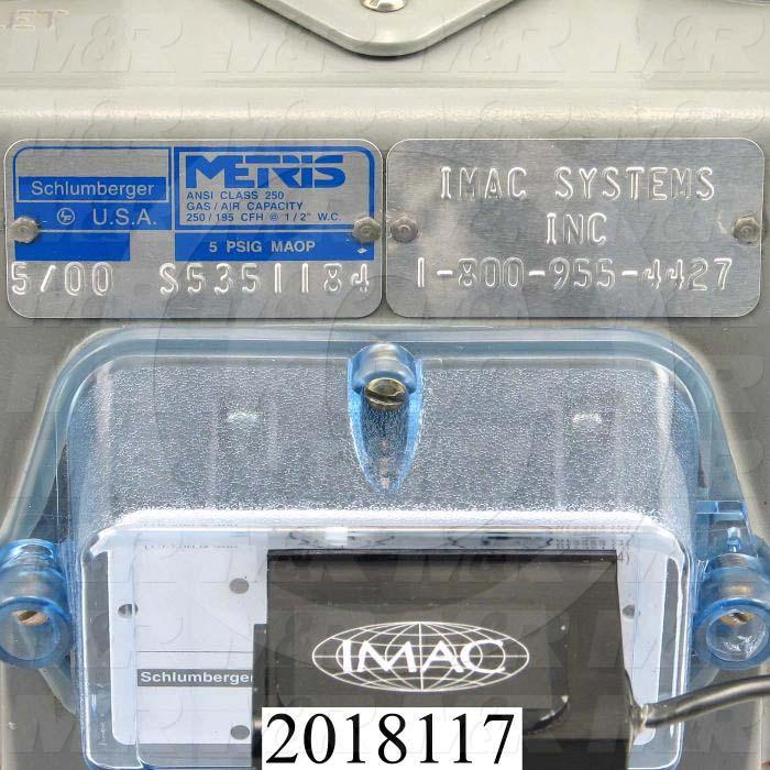 Flow Meters, Thread Size 1" NPT, Flow Rate 250 CFH, Max. Pressure 5.0 Psi