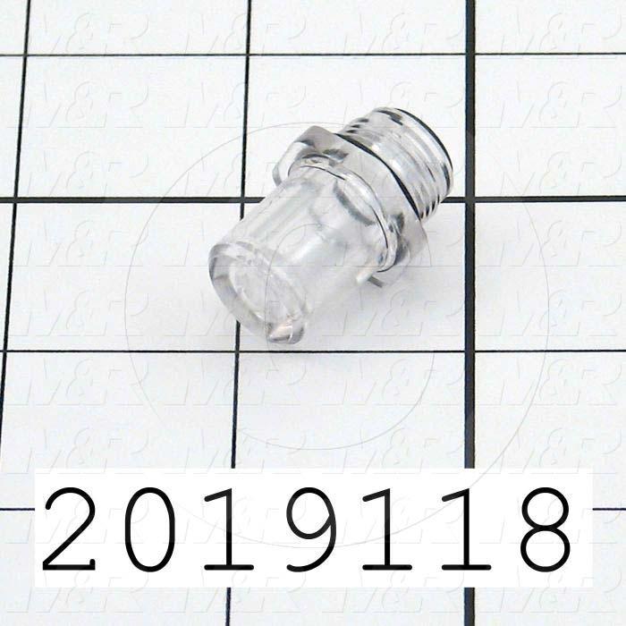 FLR Accessories, Lubricator Sight Dome Glass For FRL