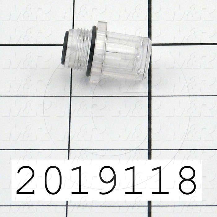 FLR Accessories, Lubricator Sight Dome Glass For FRL