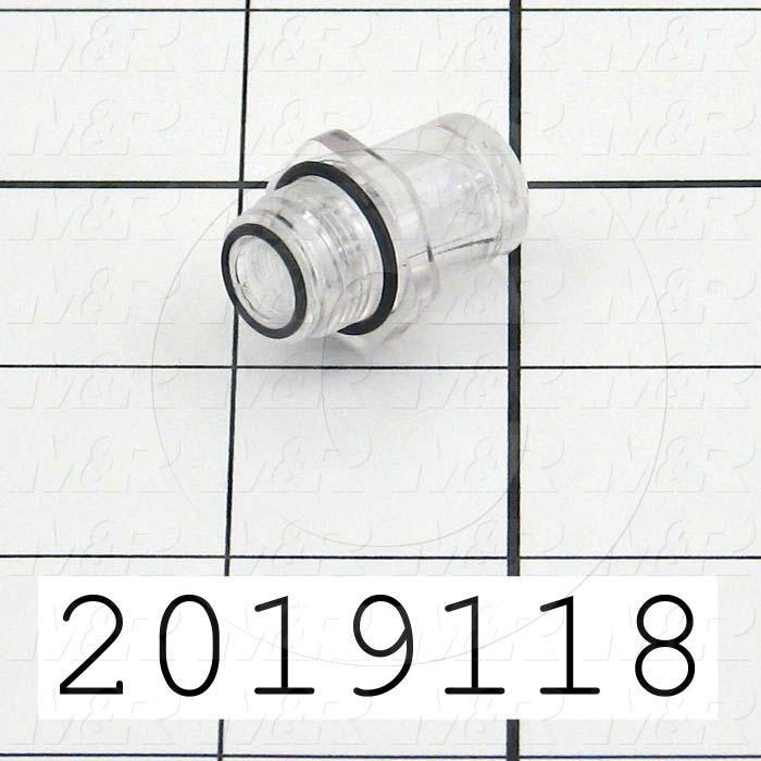 FLR Accessories, Lubricator Sight Dome Glass For FRL