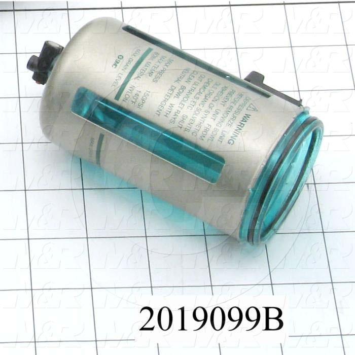 FLR Accessories, Nylon Material, 1/2" NPT Thread Size, Works with SMC 2019099-A