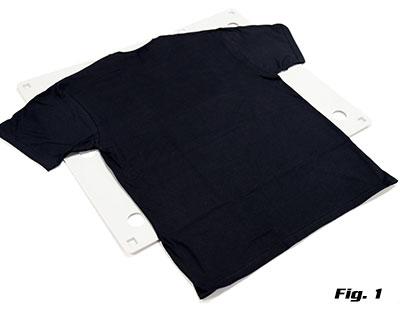 t-shirt flip folder