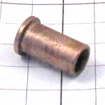 Friction Bearings, Flanged Type, Bronze Material, 0.75 in. Inside Diameter, 1.00" Outside Diameter, 2.00 in. Overall Length
