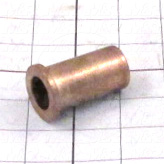 Friction Bearings, Flanged Type, Bronze Material, 0.75 in. Inside Diameter, 1.00" Outside Diameter, 2.00 in. Overall Length