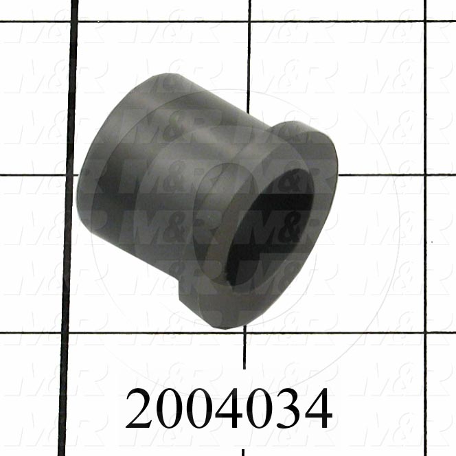 Friction Bearings, Flanged Type, Iglide M250 Material, 0.75 in. Inside Diameter, 1.00" Outside Diameter, 1.250" Flange Diameter, 0.156" Flange Thickness, 1.00" Overall Length