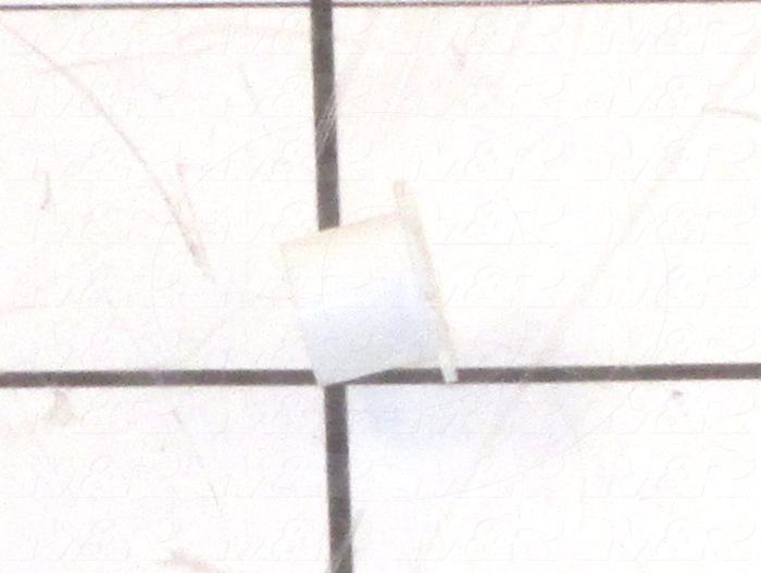 Friction Bearings, Flanged with  Automatically Adjusting Compensation Gap Type, Plastic TPE 110 Material, 0.250" Inside Diameter, 0.296" Outside Diameter, 0.406" Flange Diameter