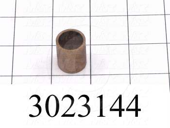 Friction Bearings, Plain Cylindrical Type, Bronze Material, 0.625 in. Inside Diameter, 0.75 in. Outside Diameter, 0.875" Overall Length