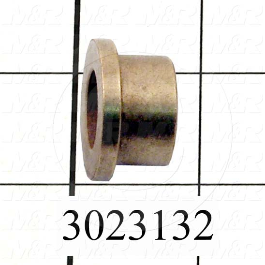 Friction Bearings, Plain Cylindrical Type, Bronze Material, 0.625 in. Inside Diameter, 0.875" Outside Diameter, 0.625" Overall Length