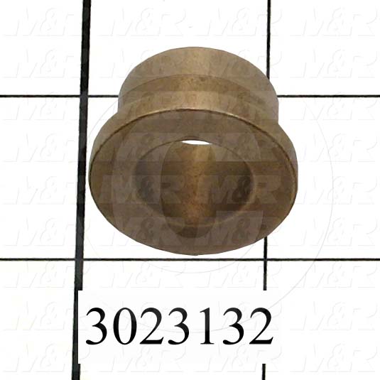 Friction Bearings, Plain Cylindrical Type, Bronze Material, 0.625 in. Inside Diameter, 0.875" Outside Diameter, 0.625" Overall Length