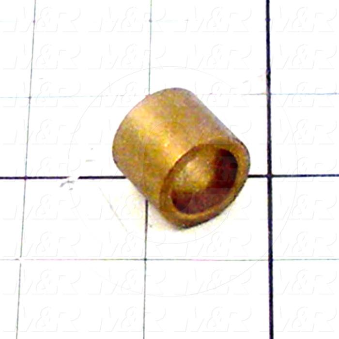 Friction Bearings, Plain Cylindrical Type, Bronze Material, 0.625 in. Inside Diameter, 0.875" Outside Diameter, 0.750" Overall Length
