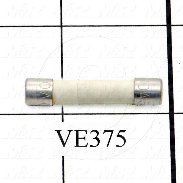 Fuse, Ceramic Tube, 250VAC, 5A, Time Delayed