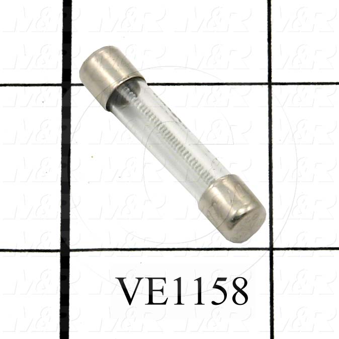 Fuse, Glass, 250VAC, 3A