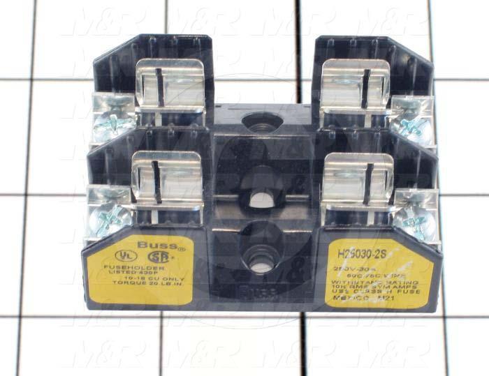 Fuse Holder, 2 Poles, 30A