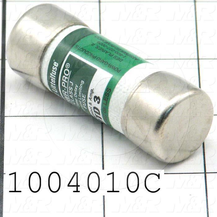 Fuse, J, 600VAC, 3A, Time Delayed