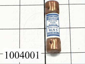 Fuse, K5, 250VAC, 5A