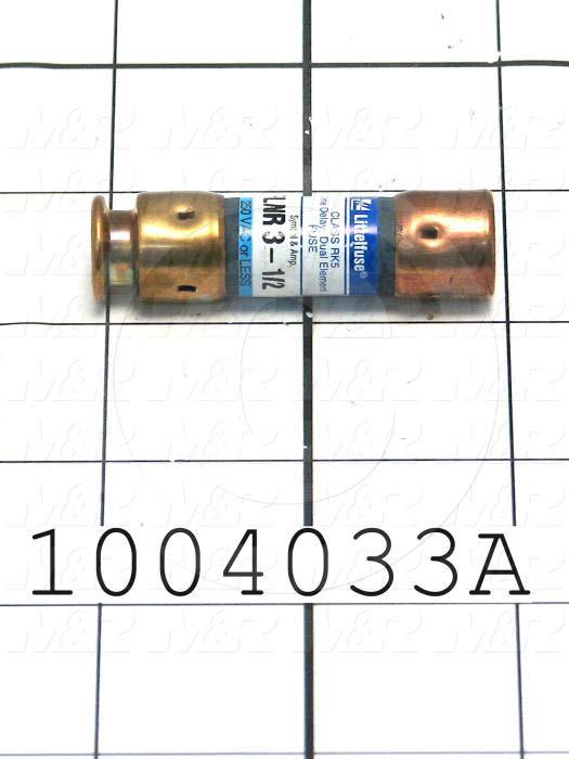Fuse, RK5, 250VAC, 3.5A, Time Delayed