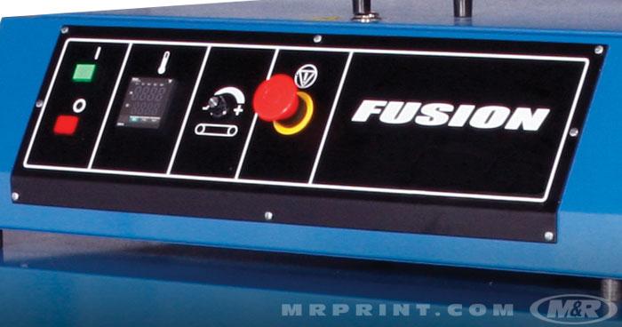 Control Panel on Fusion Electric Screen Printing Conveyor Dryer