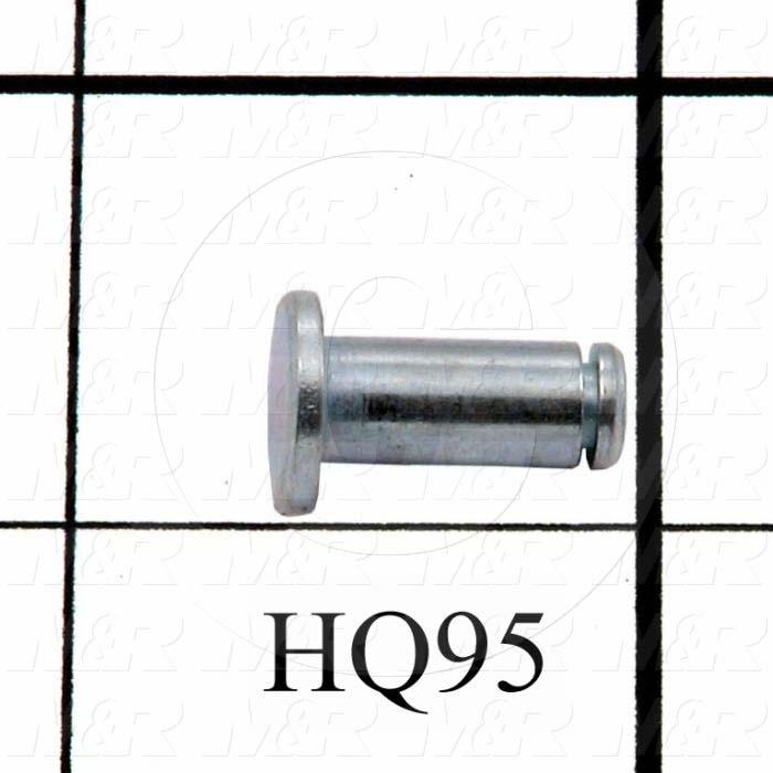 HQ95 Gas Spring Mounting Hardware, Type Pin, Round, Works With HQ94