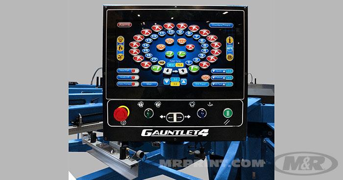 Large 15.6" machine-mounted control panel