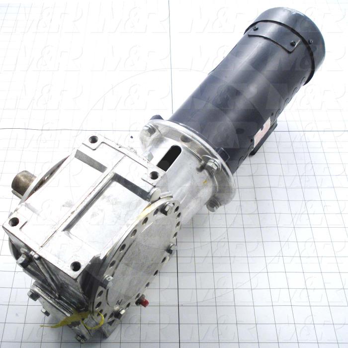 Gearmotors, Ratio 60:1, Output Type Output Shaft (Single), Motor HP 3/4 hp, Voltage 90VDC