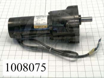 Gearmotors, Type Parallel Shaft, Type of Gears Helical, Ratio 20:1, Output Type Output Shaft (Single), Output Diameter 3/4", Output Torque 100 in-lbs, Output Rpm 125 rpm