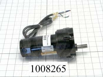 Gearmotors, Type Parallel Shaft, Type of Gears Helical, Ratio 30:1, Output Type Output Shaft (Single), Output Diameter 1/2", Output Torque 50 in-lbs, Output Rpm 60 rpm
