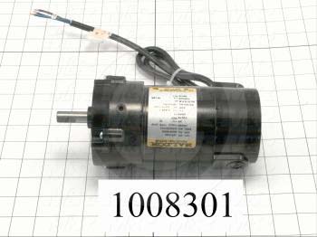 Gearmotors, Type Parallel Shaft, Type of Gears Helical, Ratio 60:1, Output Type Output Shaft (Single), Output Diameter 1/2", Output Torque 112 in-lbs, Output Rpm 43 rpm