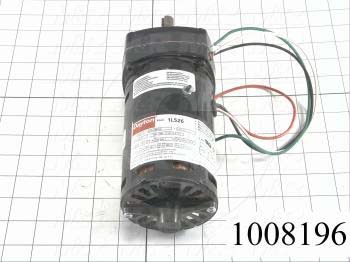 Gearmotors, Type Parallel Shaft, Type of Gears Helical- Spur, Ratio 96:1, Output Type Output Shaft (Single), Output Diameter 1/2", Output Torque 100 in-lbs, Output Rpm 16.7 rpm