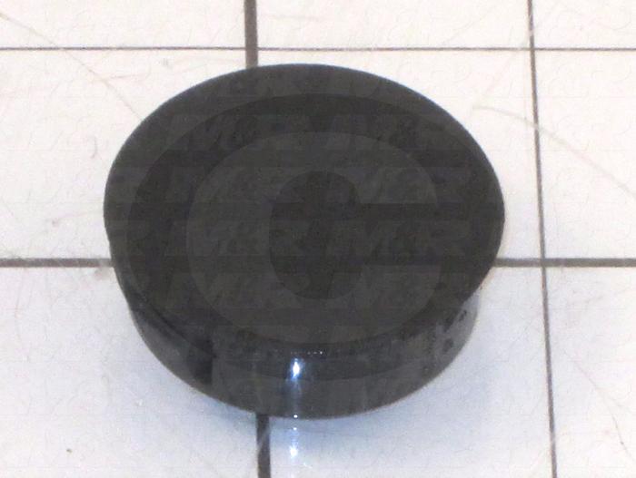 Grommets, Plugs, Bushings, Plug, Snap Bushing, 1.25 in. Inside Diameter, Black, Plastic