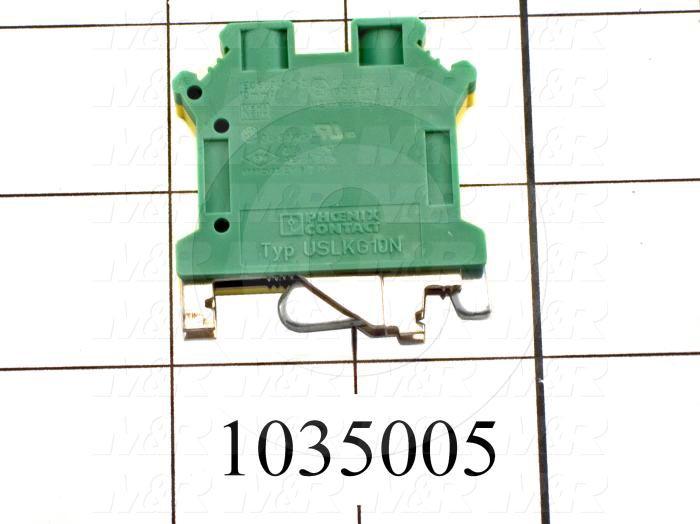 Ground Terminal Block, 1 Pole