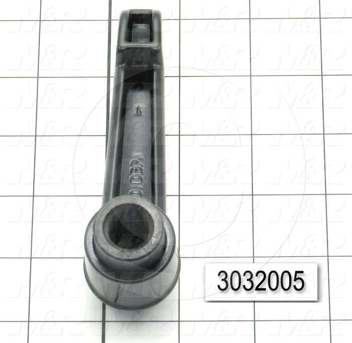 Handles, Adjustable Handle Type, Threaded Hole Mounting, Plastic Material, 5/8-11 Thread Size