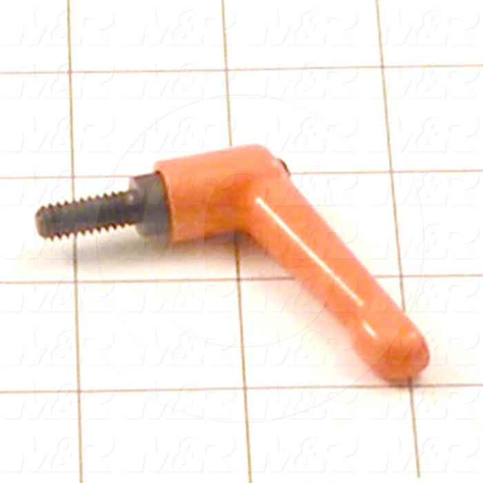 Handles, Adjustable Handle Type, Threaded Stud Mounting, Plastic Material, 1/4-20 Thread Size