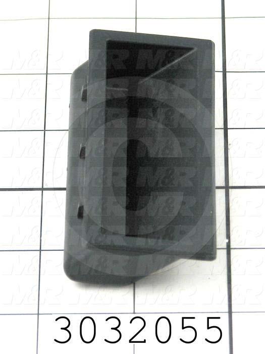 Handles, Pull Handle Type, Snap In Mounting, Plastic Material