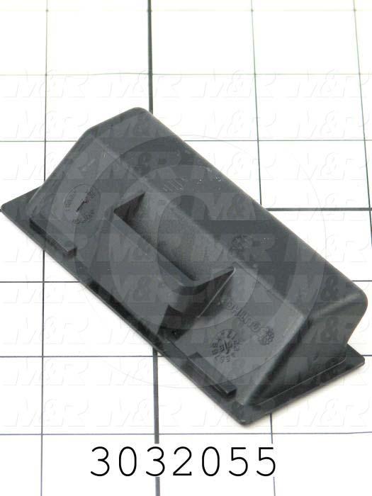 Handles, Pull Handle Type, Snap In Mounting, Plastic Material