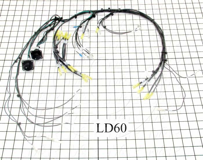 Harness, Power Cabinet Harness, Replaces LD46, Always Order At The Same Time As LD59